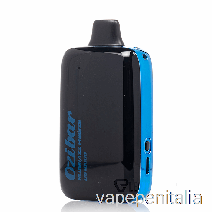 Scatola Vape Mod Ozibar 18000 Bluerazz Freeze Usa E Getta